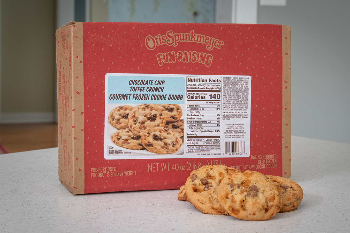 Chocolate Chip Toffee Crunch Cookies Otis Spunkmeyer