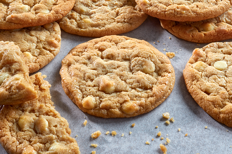 White Chocolate Macademia Nut Cookies Otis Spunkmeyer