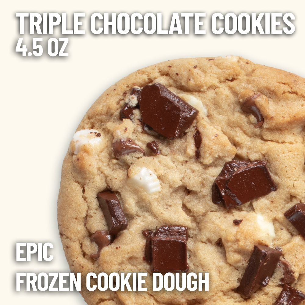 triple chocolate cookies product information