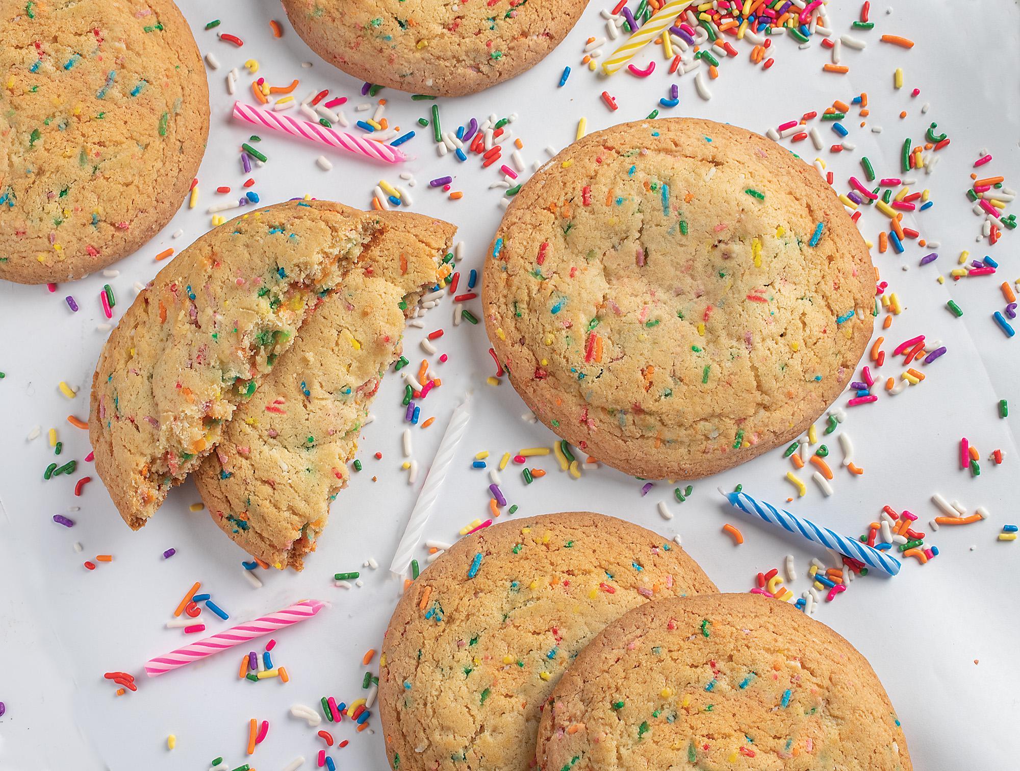 Birthday Cake Cookies