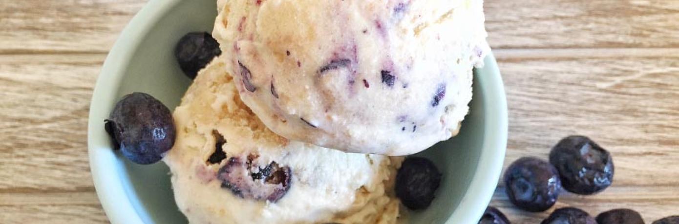 Blueberry Muffin Ice Cream