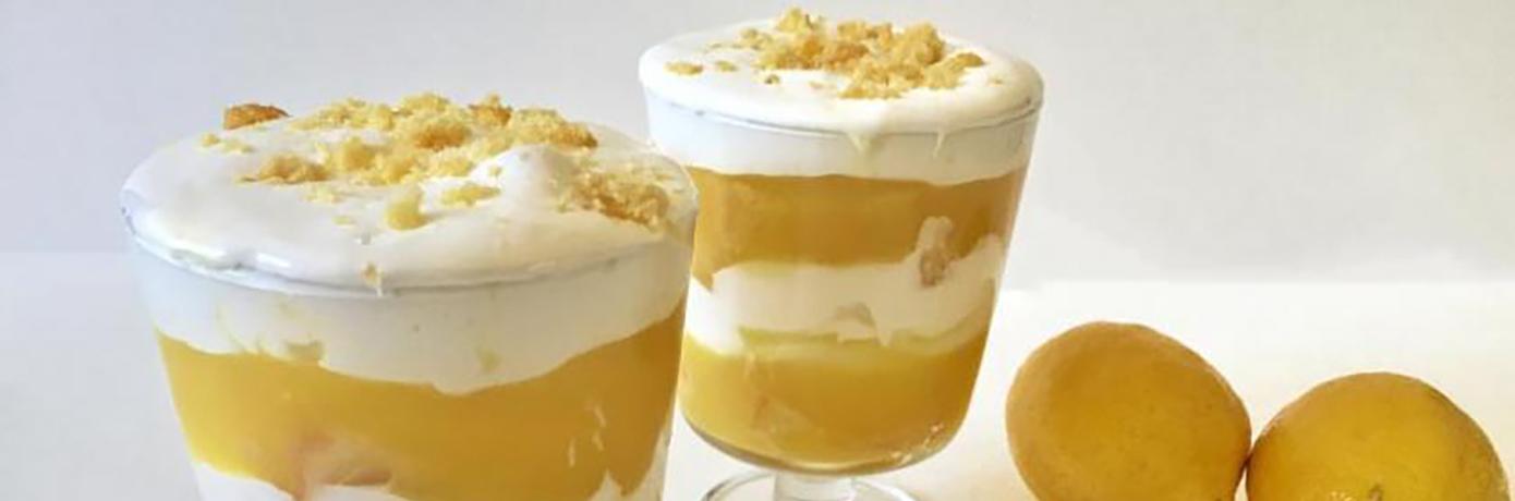 Lemon Loaf Cake Trifle