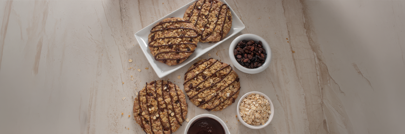 Rustic Raisin Oat Cookie Recipe