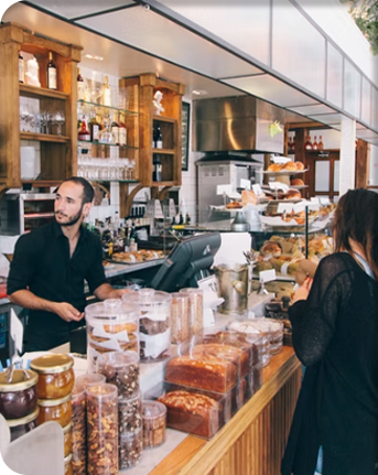 cafe counter