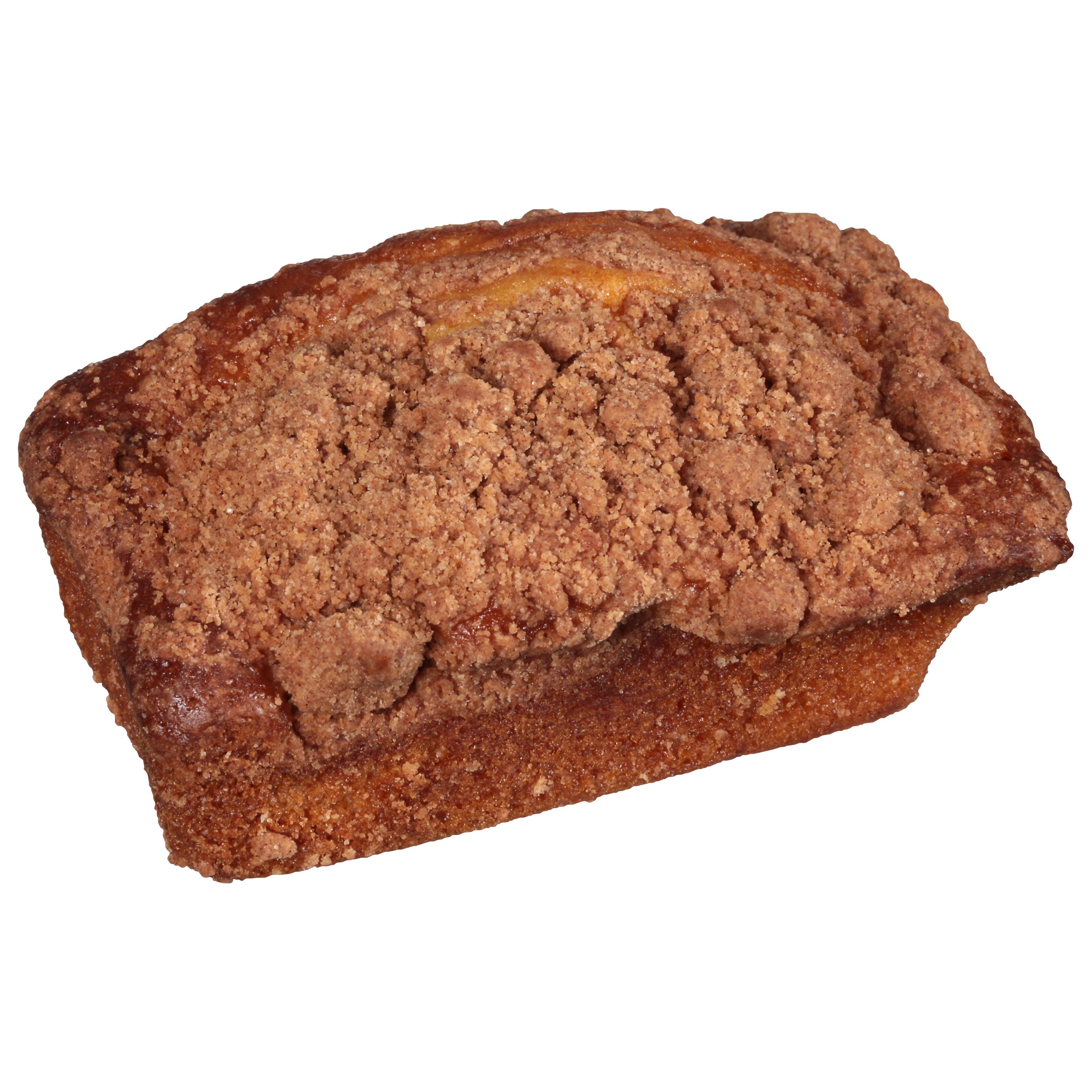 4 oz Cinnamon Crumb Loaf Cake | Otis Spunkmeyer