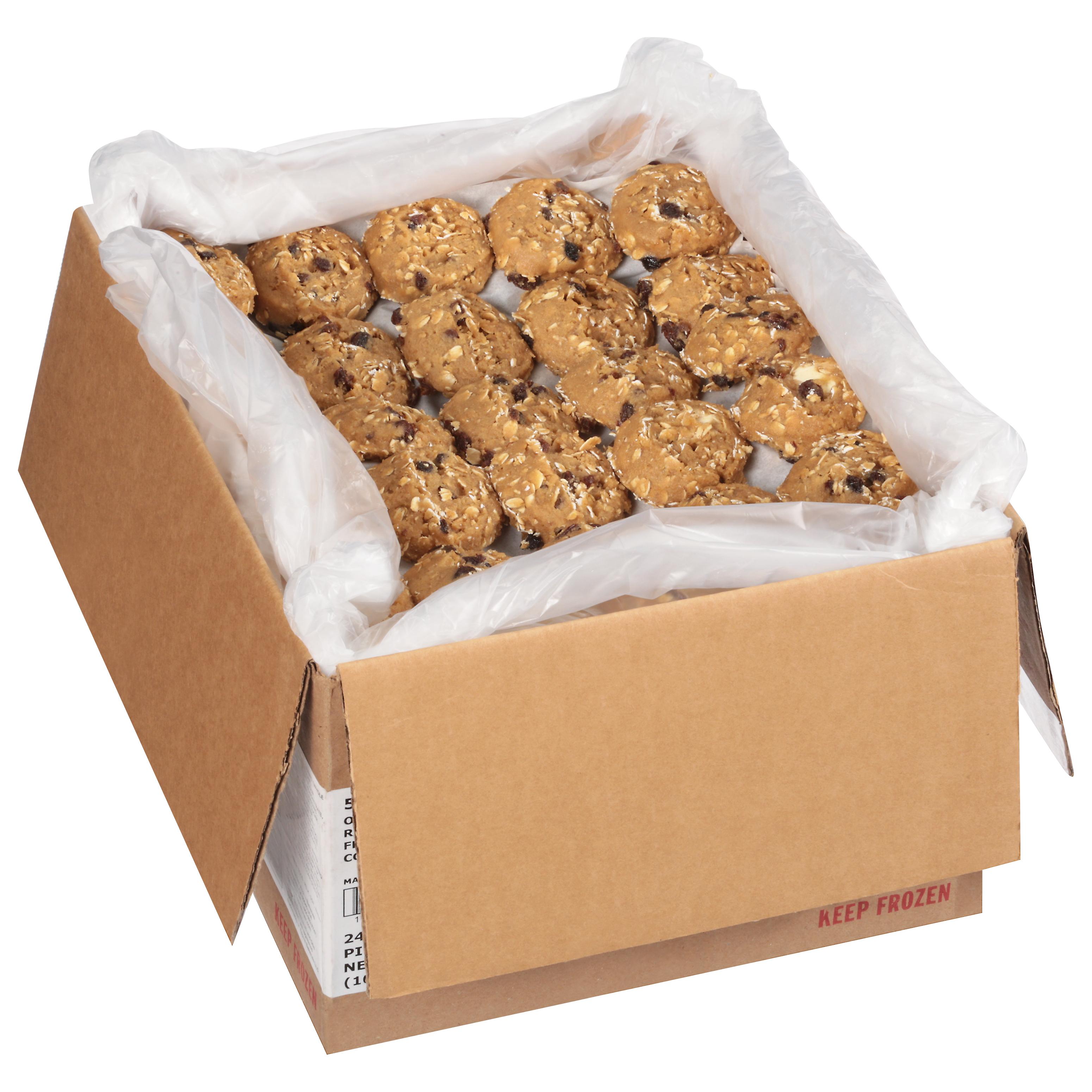 Delicious Essentials 1.5 oz. Whole Grain Oatmeal Raisin Cookies