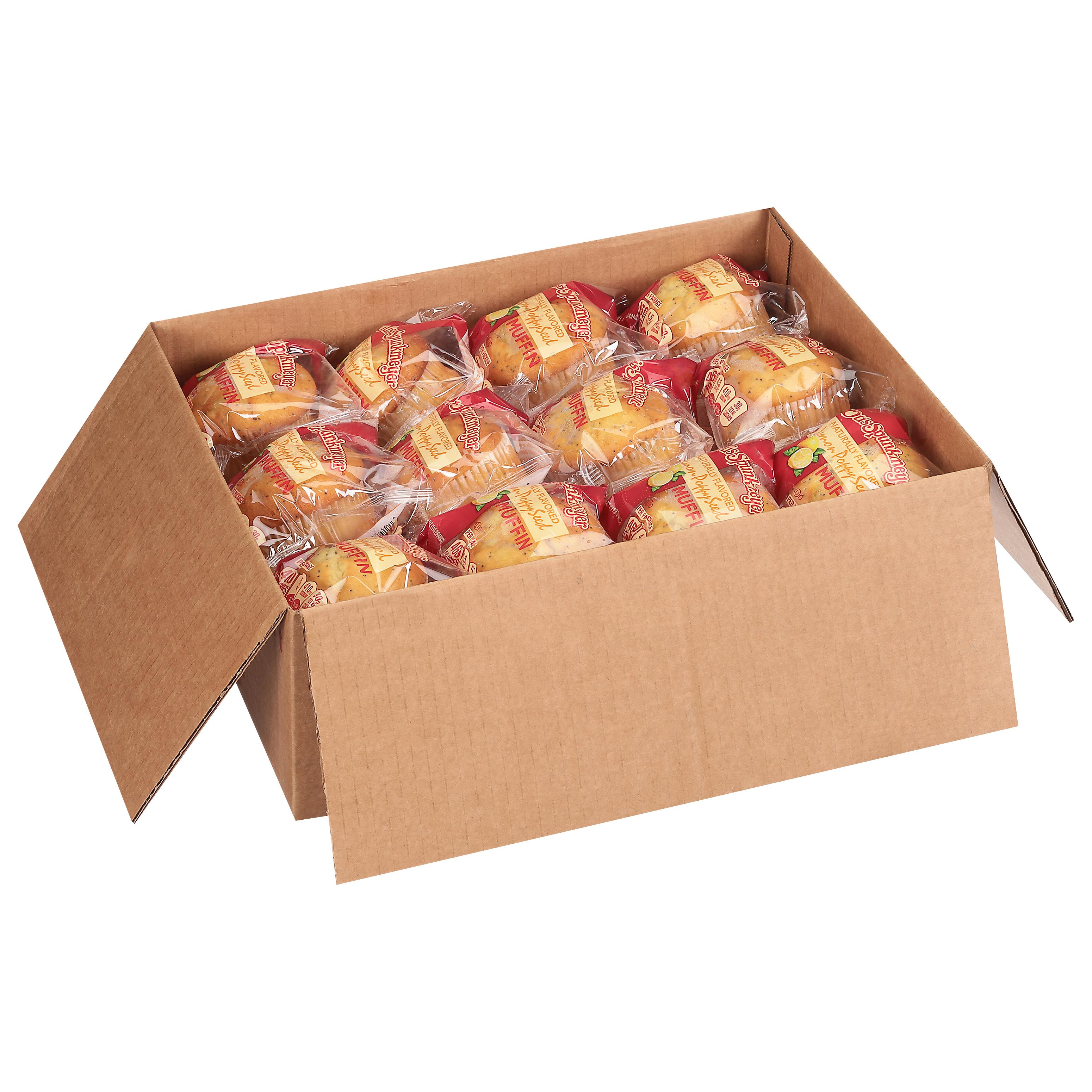Individually Wrapped 4oz Lemon Poppy Seed Muffins | Otis Spunkmeyer