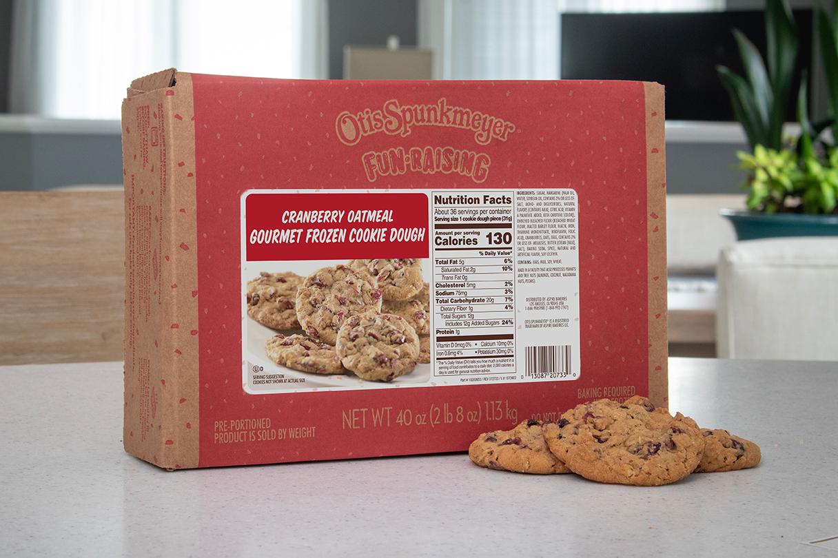 Cranberry Oatmeal Cookies Otis Spunkmeyer