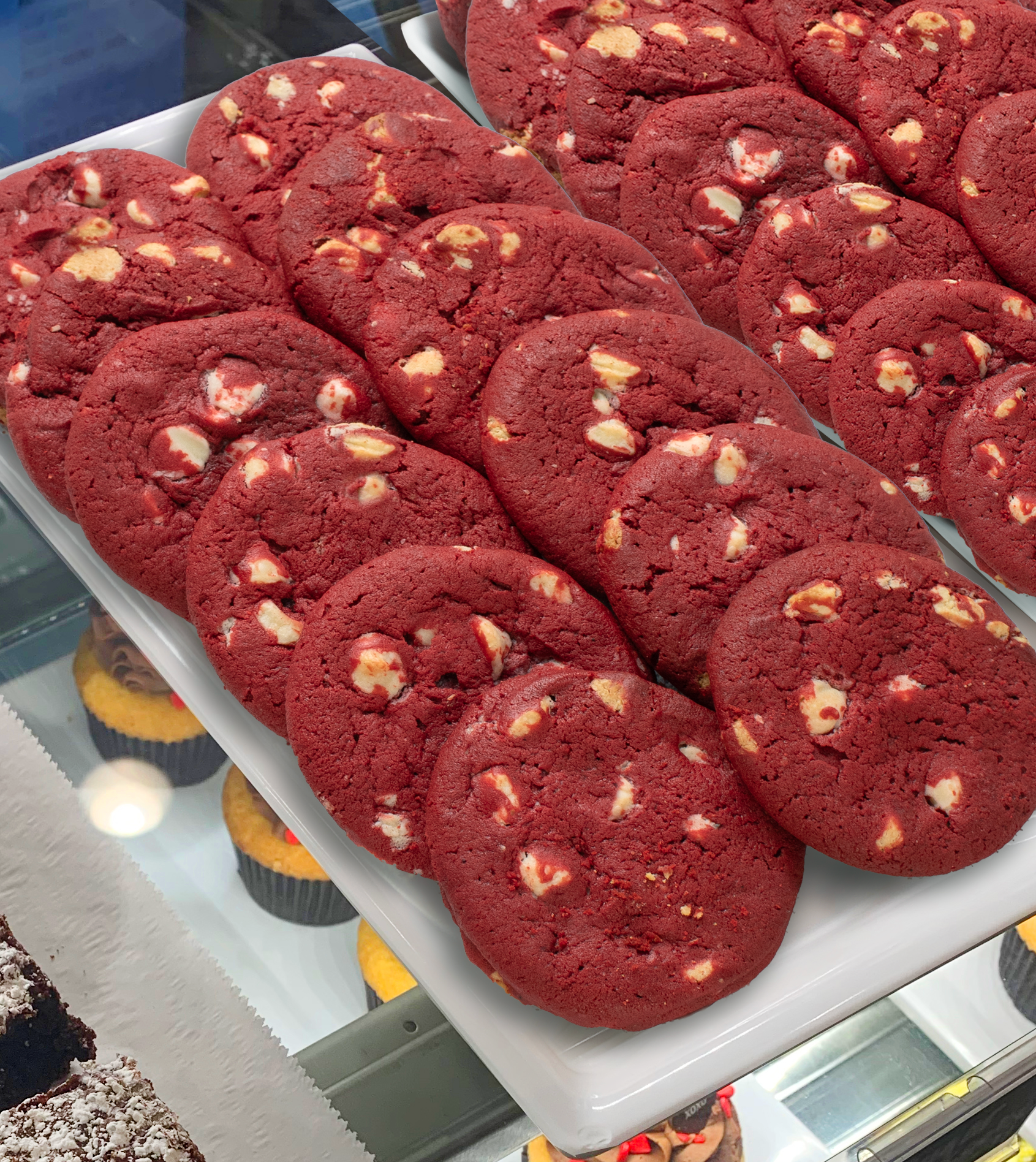 red velvet cookies