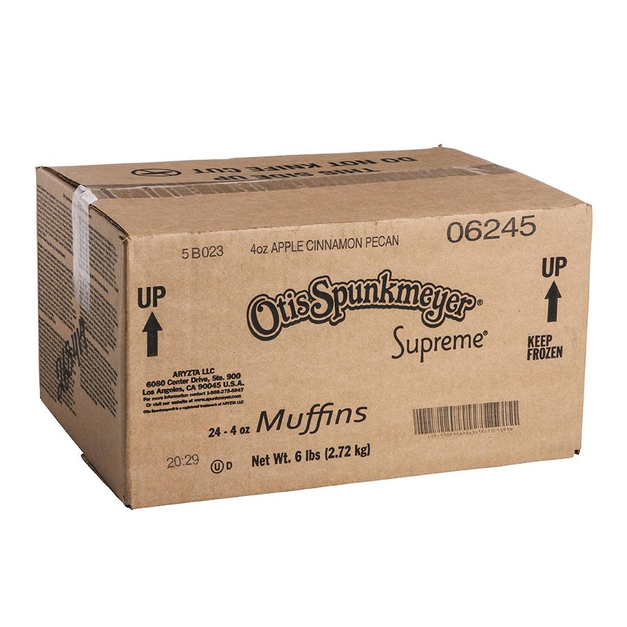 Supreme 4 oz. Apple Cinnamon Pecan Muffins | Otis Spunkmeyer