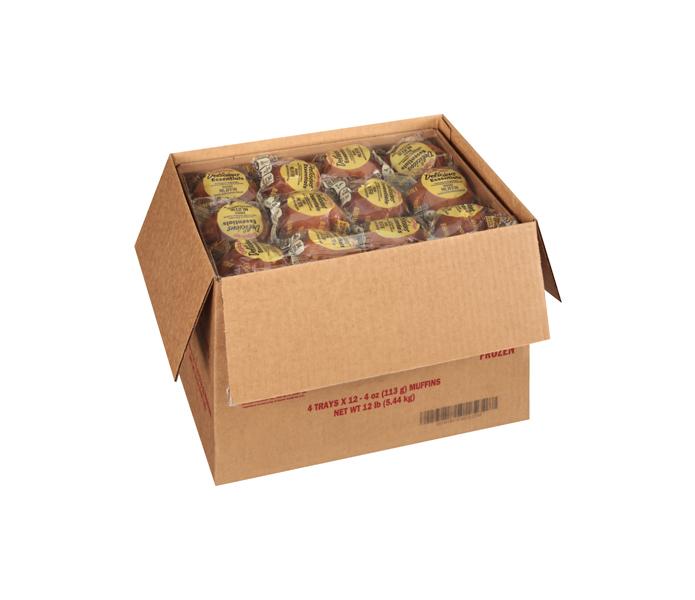 Delicious Essentials 4 oz. Whole Grain Banana Muffins | Otis