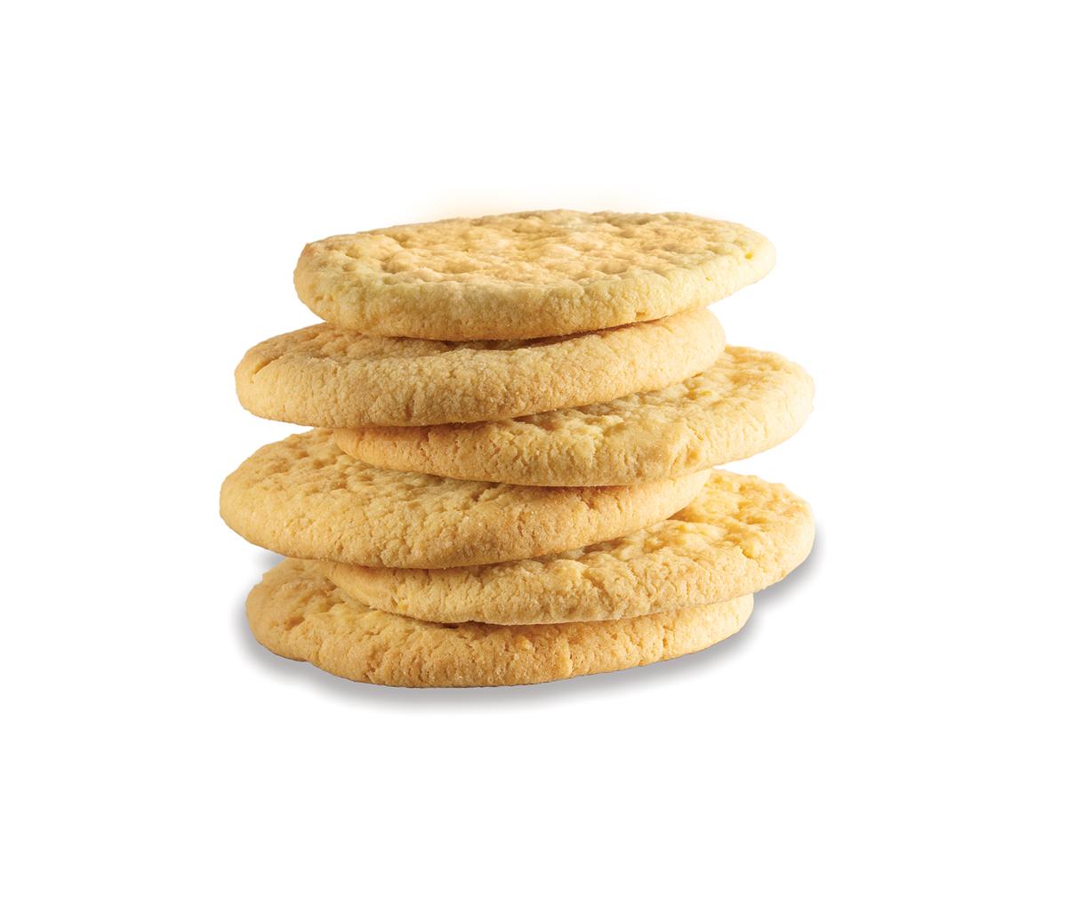 Lemon Burst cookies stack