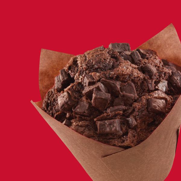 Decadent Chocolate Chunk Muffin