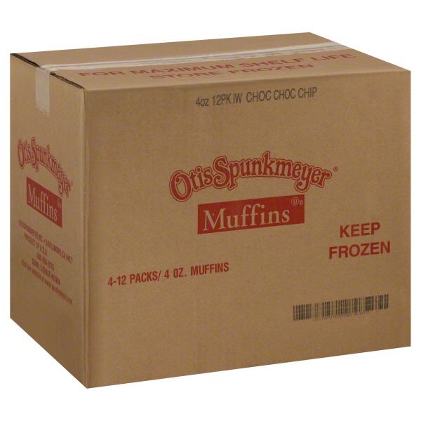 Individually Wrapped 4 oz.Chocolate Chocolate Chip Muffins | Otis