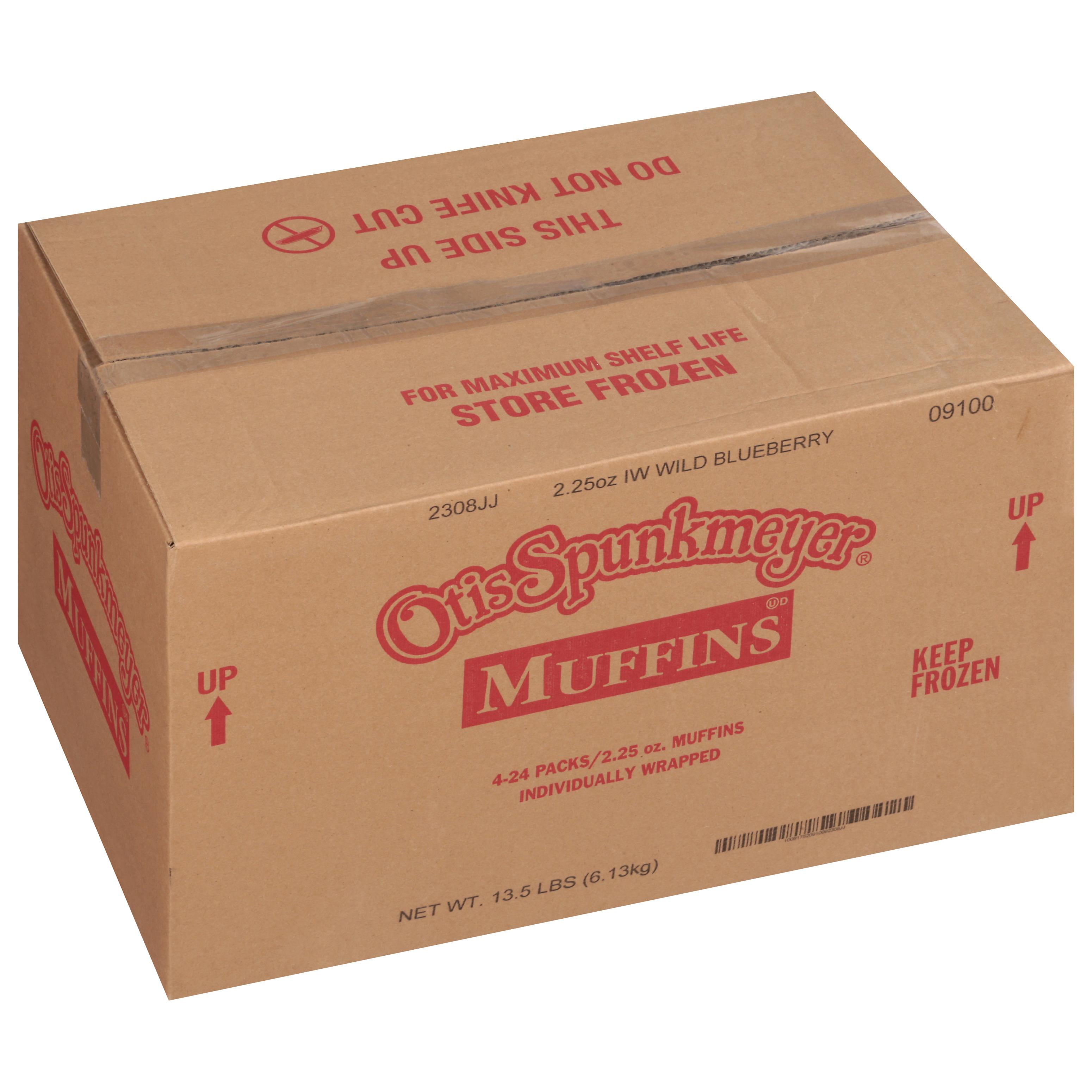 Individually Wrapped 2.25 oz Wild Blueberry Muffins | Otis Spunkmeyer