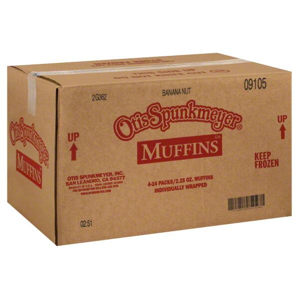 Individually Wrapped 2.25 oz Banana Nut Muffins | Otis Spunkmeyer