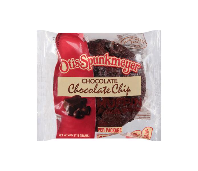 Individually Wrapped 4 oz.Chocolate Chocolate Chip Muffins | Otis