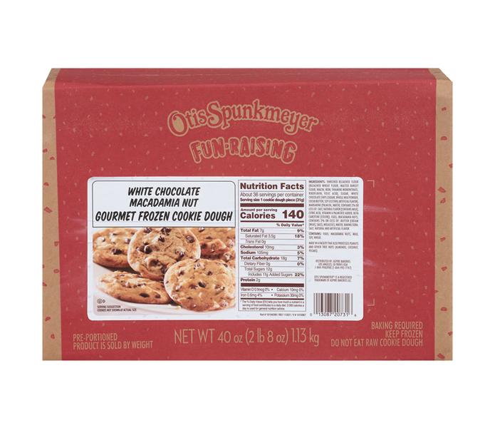 White Chocolate Chip Macademia Nut Cookies