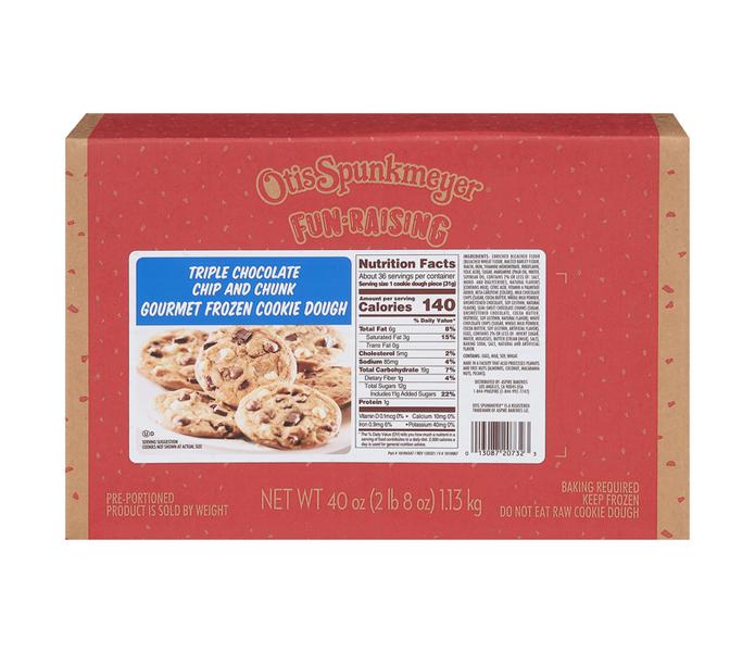 Triple Chocolate Chip Cookies