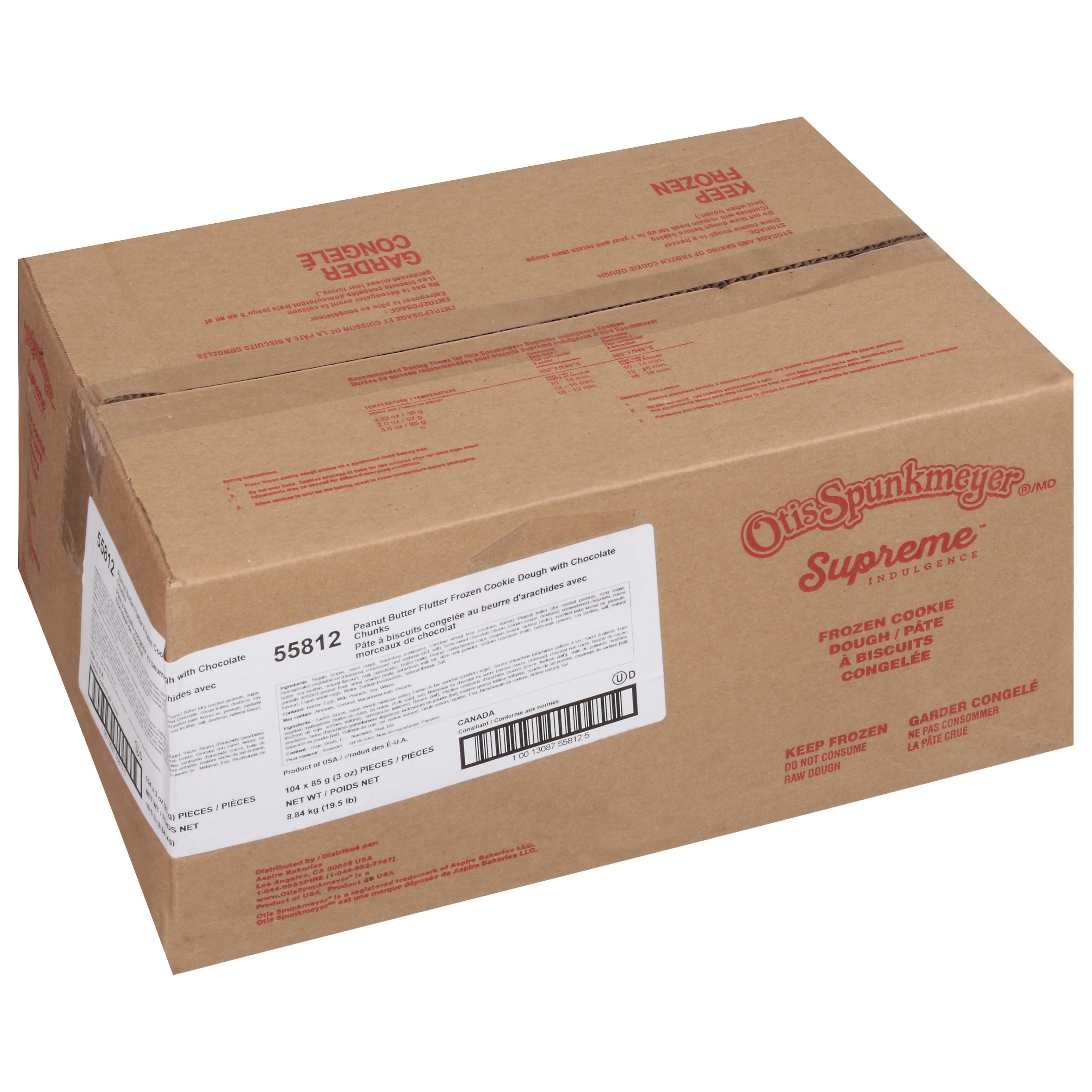 フッキー Supreme Indulgence 3 oz Chocolate Peanut Butter Flutter Cookies