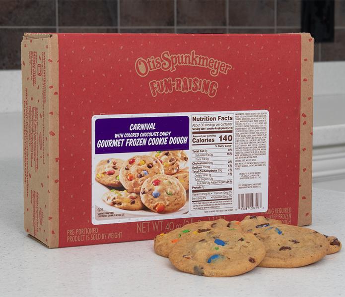 Colored Chocolate Candy Cookies