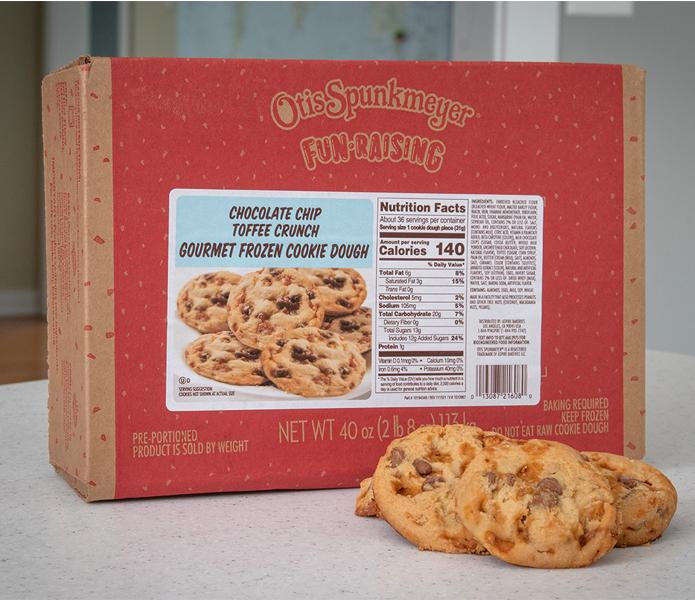 Chocolate Chip Toffee Crunch Cookies