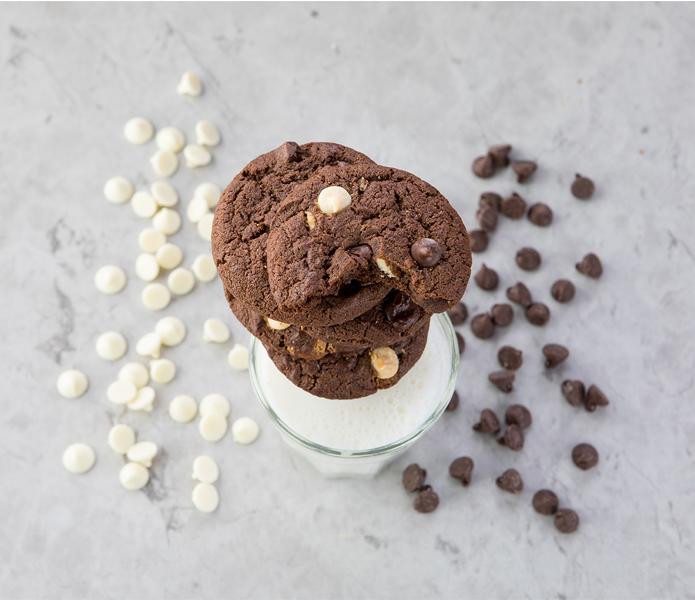 Double Chocolate Chip Cookies