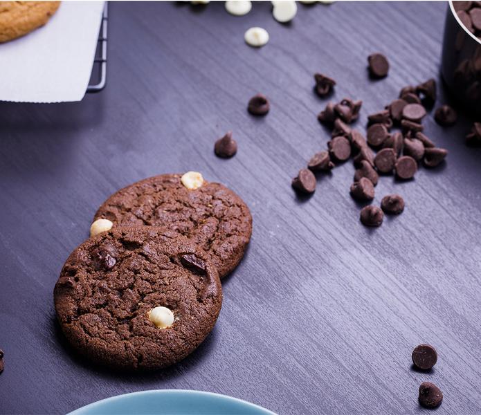Double Chocolate Chip Cookies