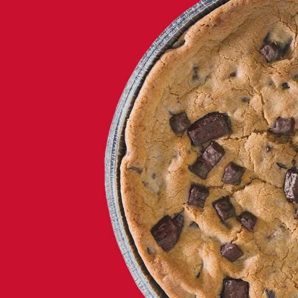 Chocolate Chunk Shareable Pizza Cookie