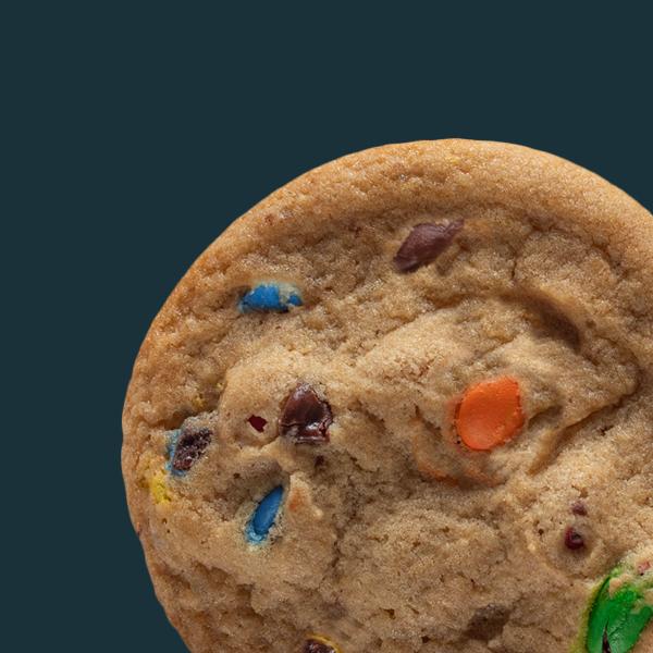 Colored Chocolate Candy Cookies