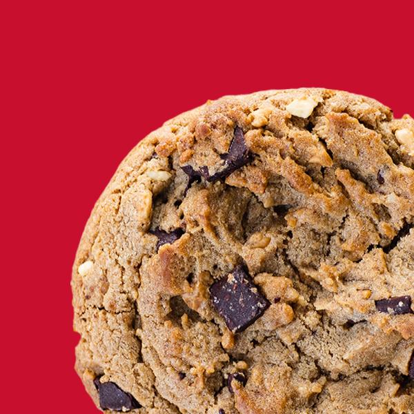 Chocolate Peanut Butter Flutter Cookies