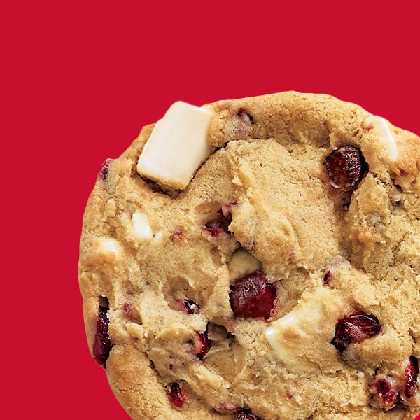 Cranberry White Chocolate Duo Cookies