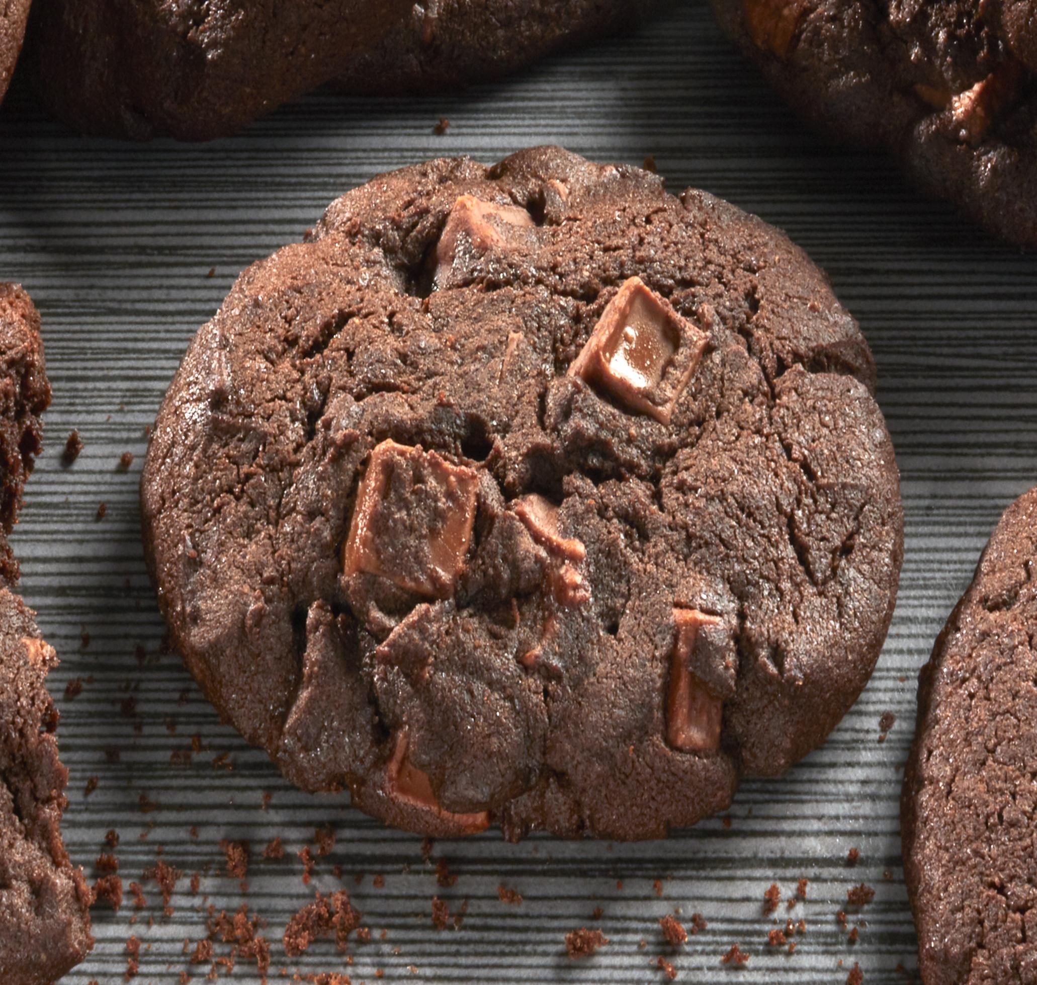 Double Chocolate Brownie Cookies