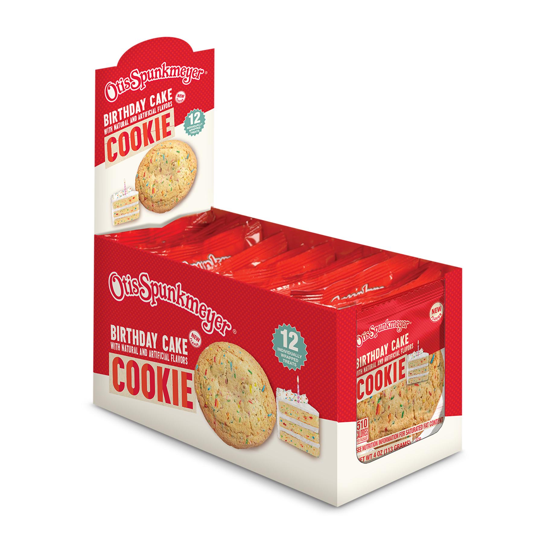 Individually Wrapped 4 oz Birthday Cake Cookie | Otis Spunkmeyer