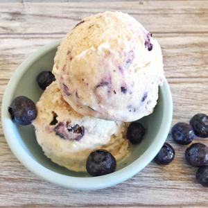 Blueberry Muffin Ice Cream