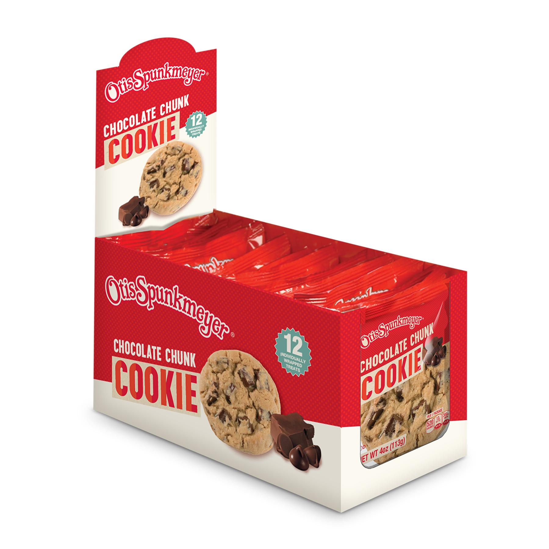 Chocolate Chunk Cookies | Individually Wrapped 2 oz | Otis Spunkmeyer