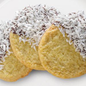 Lemon Burst Coconut Chocolate Cookies