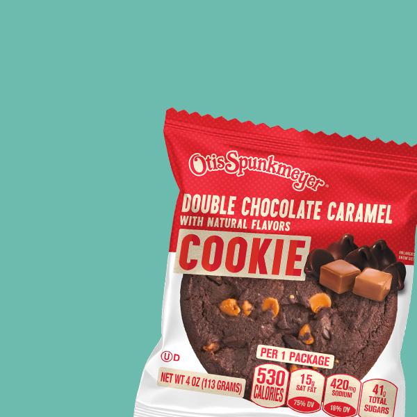 Double Chocolate Caramel Cookie 4oz