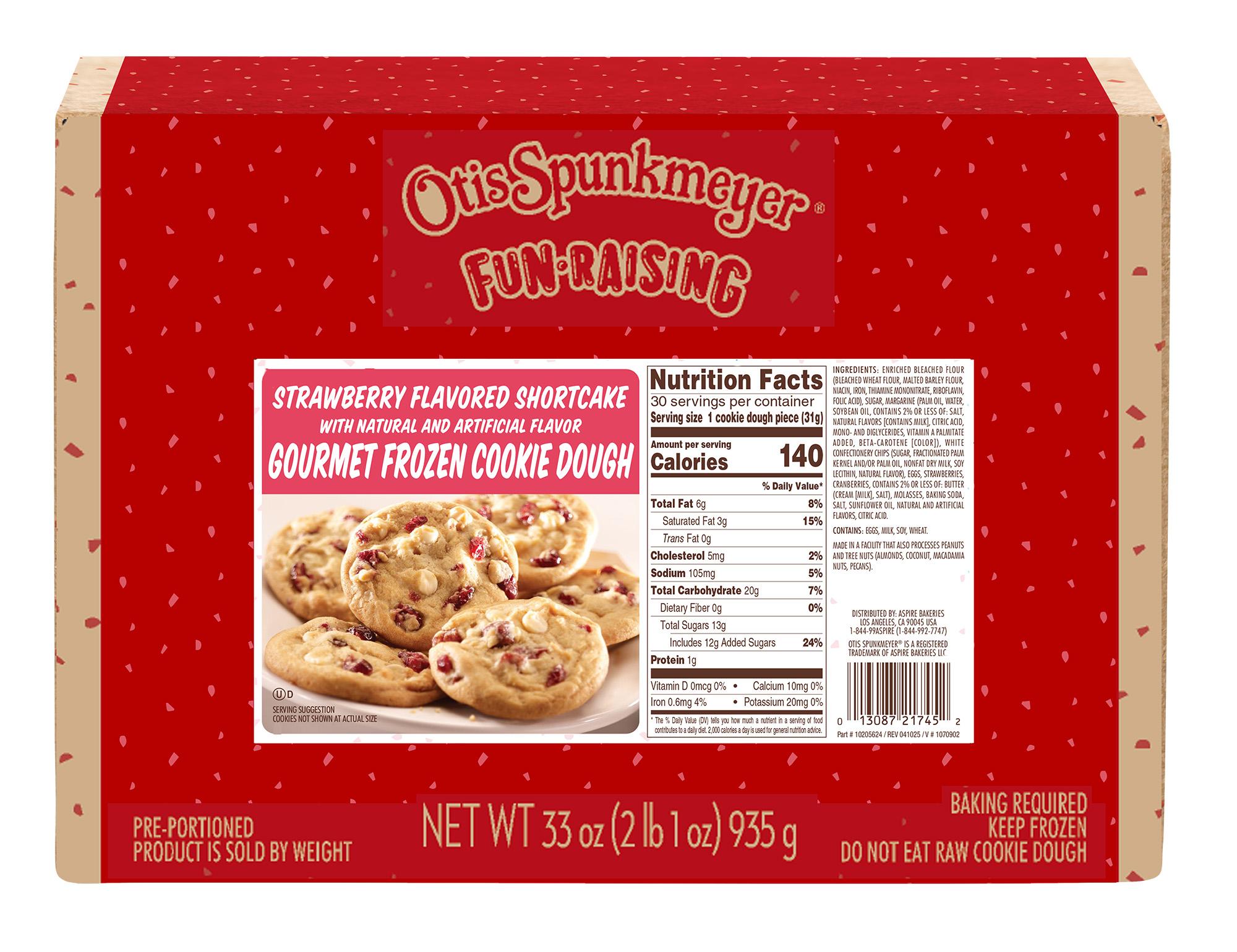 1.1 oz Strawberry Shortcake Cookies | Fundraising | Otis Spunkmeyer