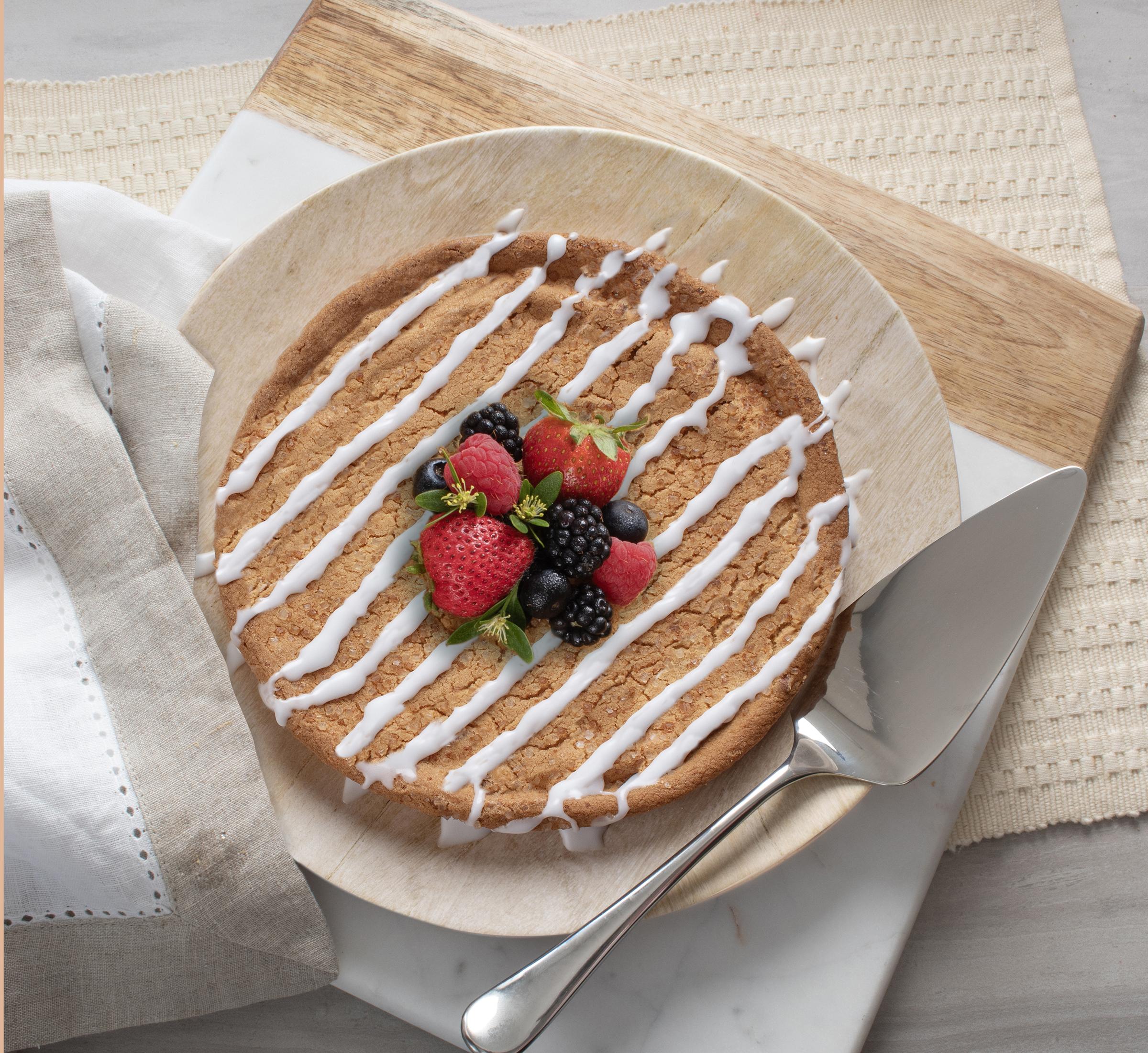 Berry Bliss Snickerdoodle Pizza Cookie