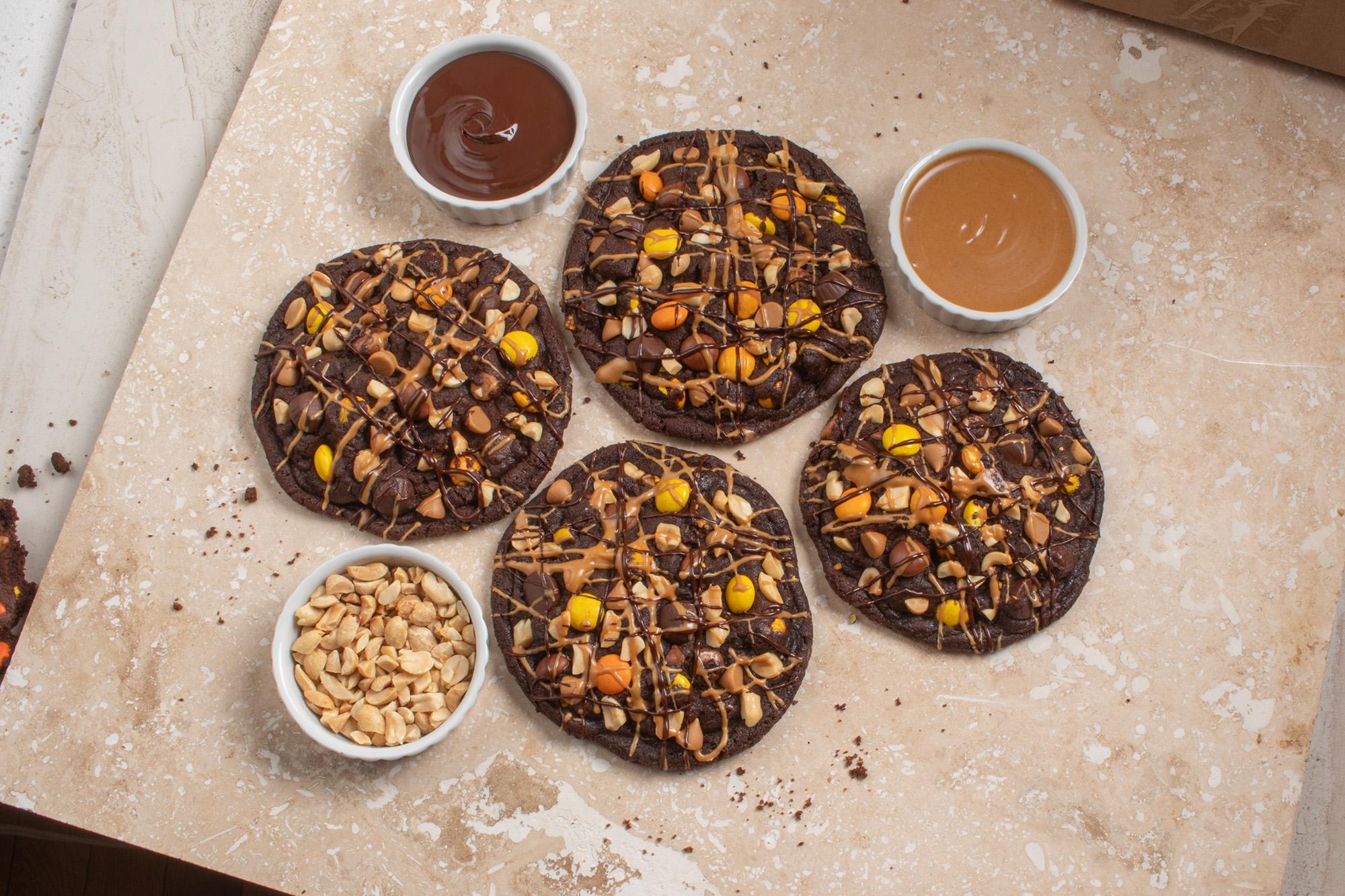 PB chocolate explosion cookies