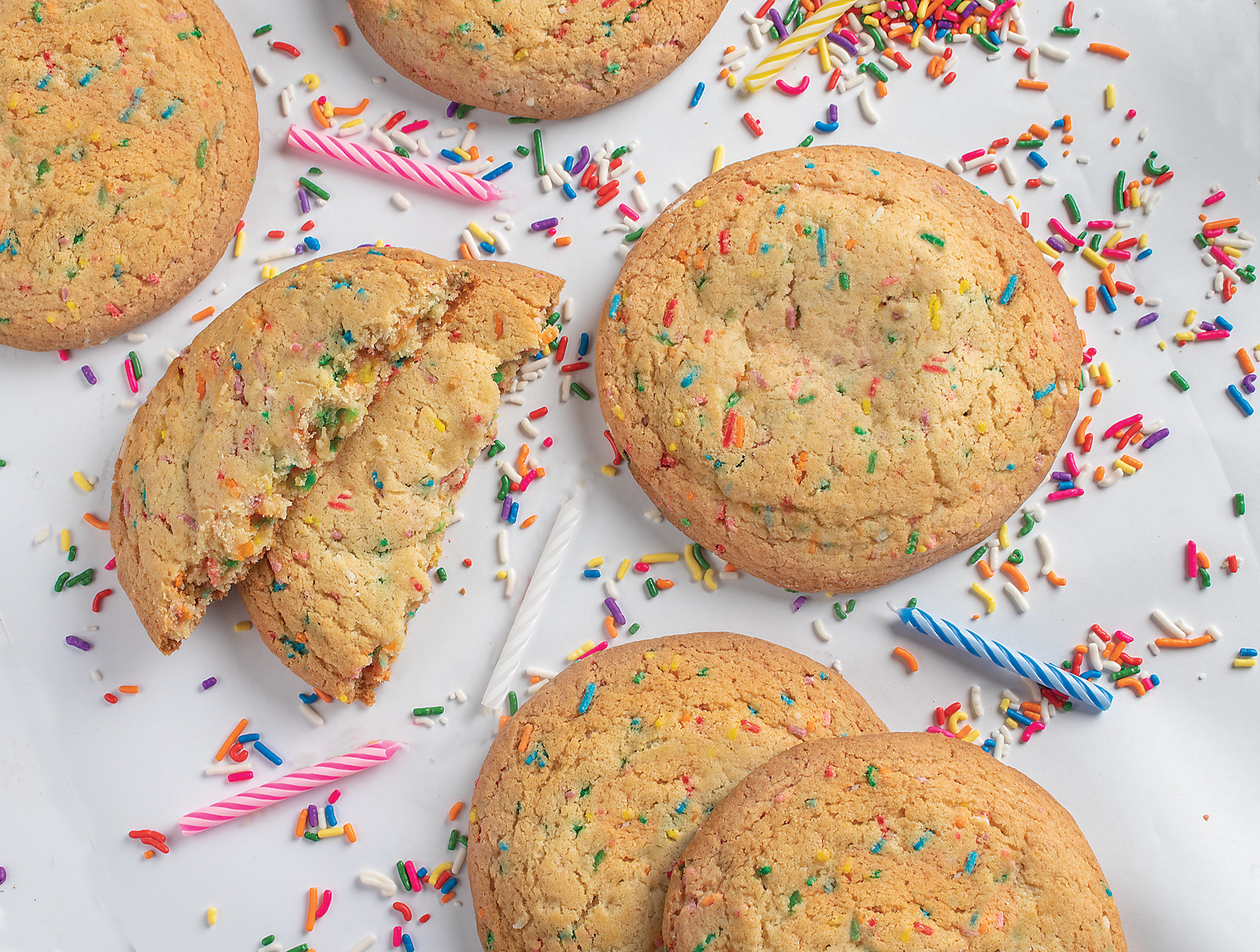 birthday cake cookie