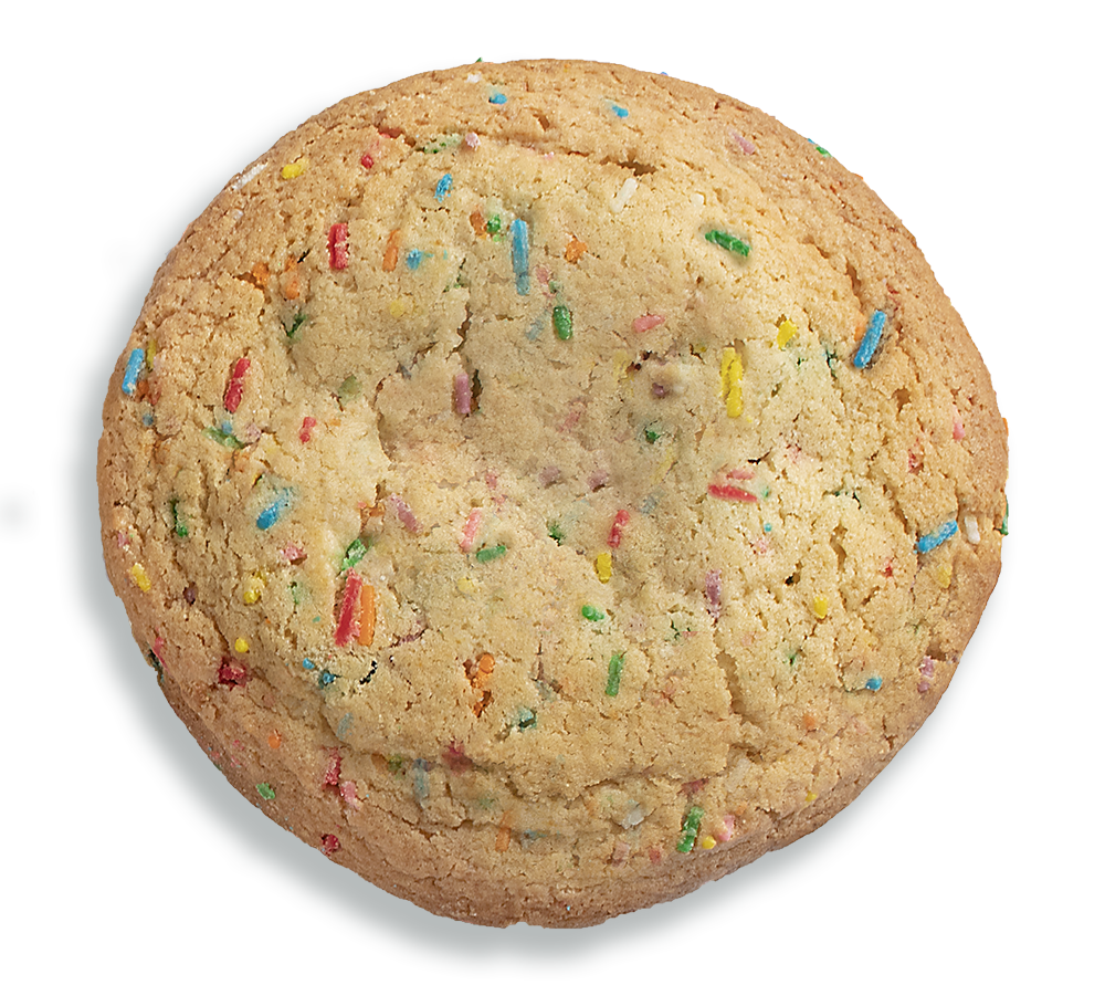 birthday cake cookie